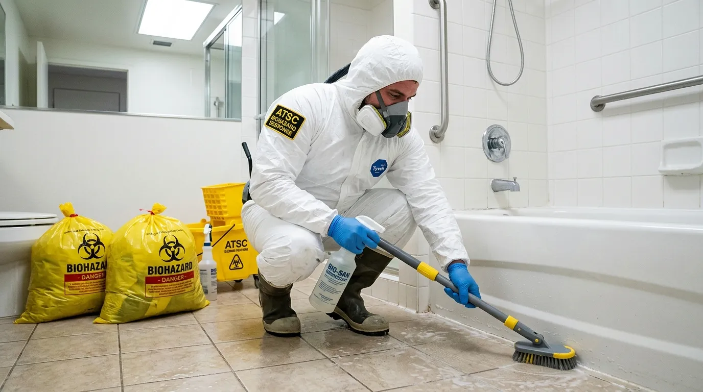 Decontamination equipment deployed for Blood Cleanup in West Henrietta